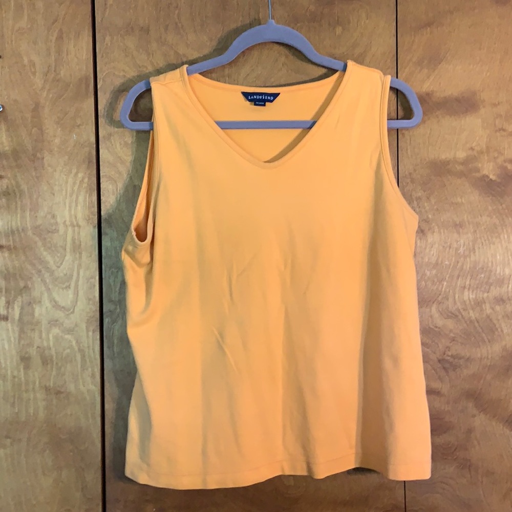 Soft orange tank top